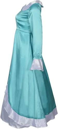 Vista 3 de FEIWOBIRD Disfraz de princesa melocotón para mujer, vestido de fiesta de Super Brothers