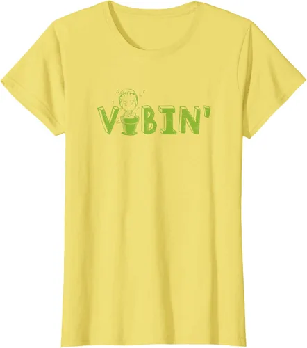 Vista 65 de Marvel Groot Vibin' Headphones Guardians of the Galaxy Camiseta, Negro