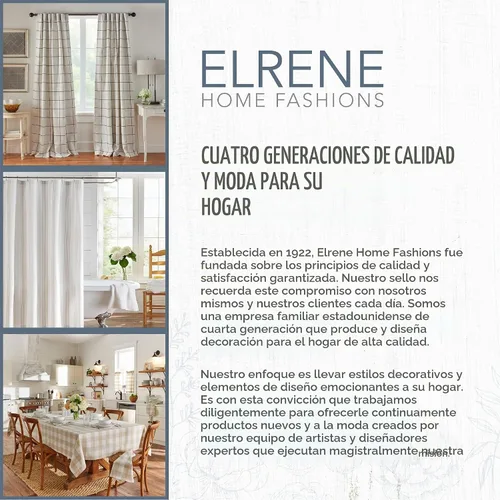 Vista 6 de Elrene Home Fashions Servilletas de tela para adornos de árboles navideños, juego de 4, 17 x 17 pulgadas