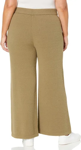 Vista 5 de The Drop Leo - Pantalones de suéter súper suaves sin cierre para mujer