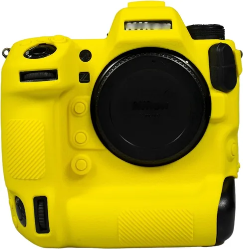 Vista 13 de Funda de cámara para Nikon Z9 - Funda protectora de silicona DSLR, jaula desmontable, a prueba de golpes, a prueba de polvo (negro)
