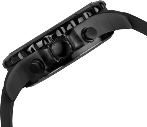 Vista 3 de PINDOWS Relojes para hombre, impermeables, analógicos, digitales, deportivos, multifuncionales, resistentes al aire libre, con retroiluminación LED