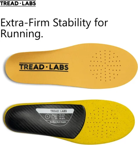 Vista 4 de Tread Labs Plantillas Dash – Plantillas de fibra de carbono para hombres y mujeres – Plantillas para correr y zapatos de entrenamiento – Soporte