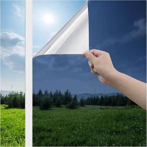 Vista 15 de Haton - Lámina opaca polarizada para ventanas y privacidad, bloqueo de luz solar y rayos UV, para oscurecer habitaciones y control del calor