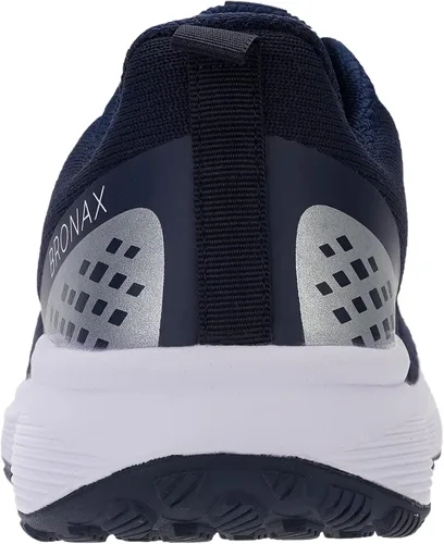 Vista 4 de BRONAX Tenis de correr anchos y acolchados para hombre, puntera ancha, suela de goma