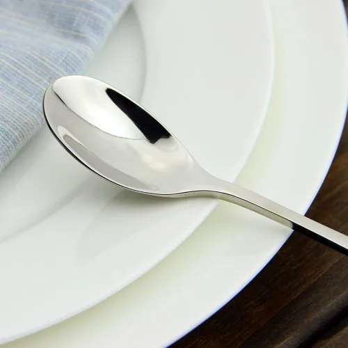 Vista 5 de AOOSY Cuchara de Mango Largo, Agitadores de Café, Cuchara de Té Helado de 9 Pulgadas, Cucharadita de Acero Inoxidable 18/10 Premium para Leche