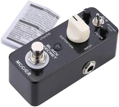 Vista 3 de Mooer Black Secret, pedal micro de distorsión