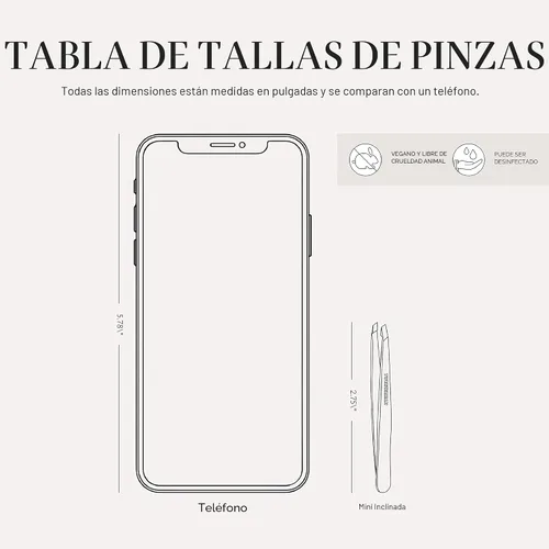 Vista 5 de Tweezerman Mini pinzas inclinadas (rosa neón)
