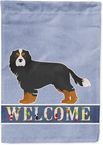 Vista 7 de Caroline's Treasures CK3645GF Bandera de bienvenida de bulldog inglés para jardín, bandera decorativa para patio exterior, obras de arte de patio