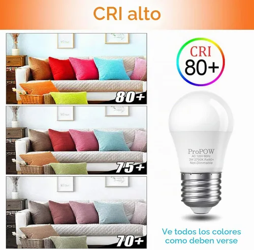 Vista 3 de Bombillas de 25 W equivalentes a bombillas LED A15 E26 de 3 W, color blanco suave, 2700 K, bombillas de bajo vatio, para el hogar, dormitorio