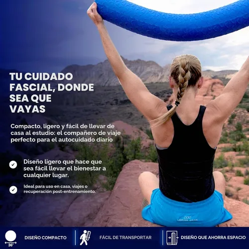 Vista 4 de MELT Method Rodillo de Espuma Suave de 36 Pulgadas para Terapia Física y Recuperación de Ejercicios - Tecnología FasciaTherapy - Rodillo de Espuma
