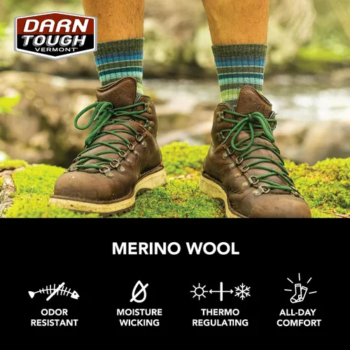 Vista 6 de Darn Tough Men's Heady Stripe Micro Light Cushion Socks