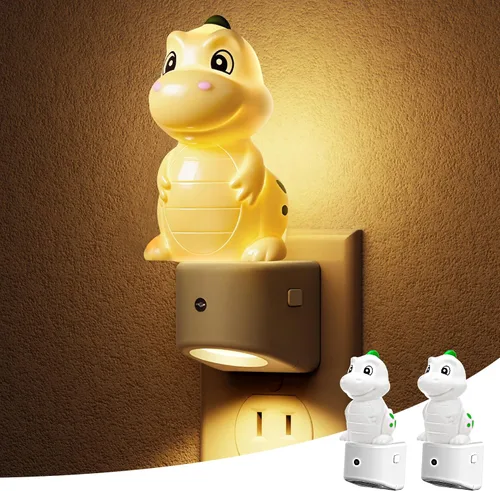 Vista 30 de L LOHAS LED Luz nocturna enchufable para niños, lindo pato, cambio