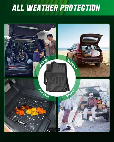 Vista 5 de VIWIK Alfombrillas para Toyota RAV4 2019-2025 (no híbridas)