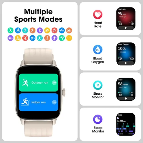 Vista 4 de DAVIKO Reloj podómetro, apto para personas mayores, no requiere aplicación/teléfono, reloj de seguimiento de fitness impermeable con contador