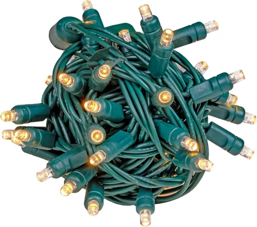 Vista 11 de Novelty Lights 100 luces LED azules de Navidad de 34 pies, luces de cadena