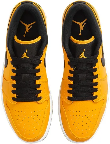 Vista 4 de Nike - Tenis de baloncesto para hombre, University GoldNegro-blanco, 8.5