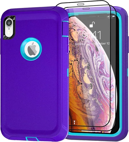 Vista 38 de Funda para iPhone 14 Pro Max de 6.7 pulgadas con clip para cinturón con 2 protectores de pantalla, 2 protectores de lente de cámara, cubierta