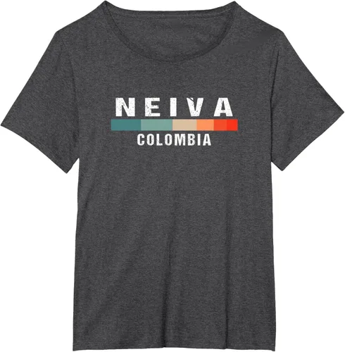 Vista 13 de Camiseta Neiva Colombia City Trip, Negro