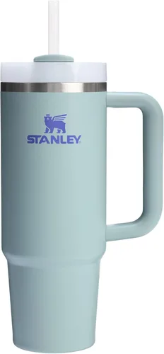 Vista 70 de STANLEY Quencher H2.0 Vaso Térmico con asa y pajilla, 64 onzas, tapa Flowstate de 3 posiciones, gran capacidad para viajes y deportes, vaso de acero