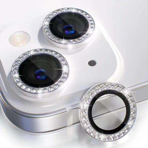 Vista 38 de Choiche Compatible para iPhone 15/iPhone 15 Plus Protector de Lente de Cámara Brillante, Vidrio Templado 9H Cubierta de Cámara Protector de Pantalla