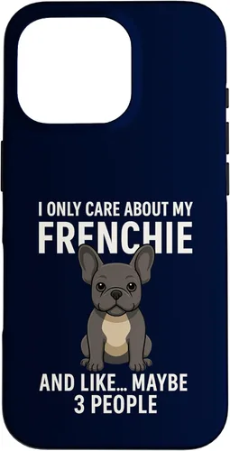 Vista 20 de I Care About My Frenchie & 3 People French Bulldog Owner Case for iPhone XR