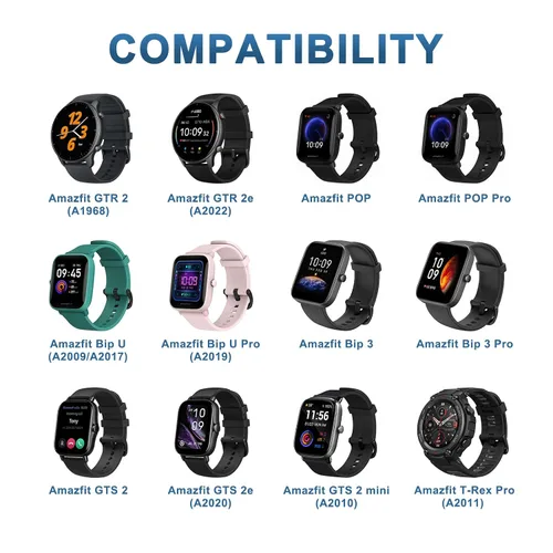 Vista 2 de AK Cargador USB A compatible con Amazfit Bip 5/3/3 Pro/Bip U, GTS 4 2 Mini / 2e, GTR 2 Mini / 2e, Amazfit T-Rex Pro, Active, cable de carga