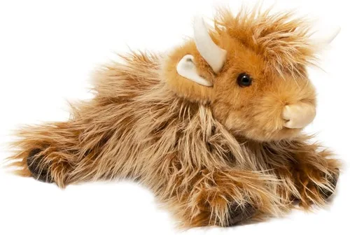 Vista 2 de Douglas Wallace - Peluche de vaca escocesa de las tierras altas