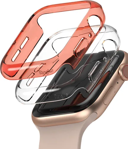 Vista 13 de Ringke Funda delgada para Apple Watch Series 6, 5, 4 (1.575 pulgadas), SE 3, 2, 1 (1.575 pulgadas), funda delgada y ligera para mujeres y hombres