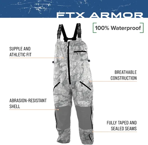 Vista 2 de FROGG TOGGS womens Ftx Armor Premium Waterproof Rain, Fishing Bibs
