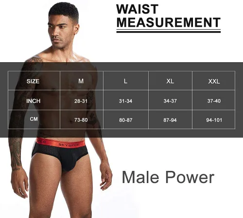 Vista 6 de SKYSPER Suspensorio de malla transpirable para hombre, 2 piezas, 3 piezas, 4 piezas, ropa interior masculina, partidarios atléticos para hombres
