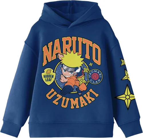 Vista 2 de Bioworld Conjunto de sudadera con capucha y pantalón Naruto para jóvenes