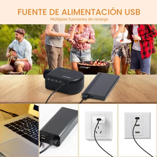 Vista 6 de INKBIRD Controlador de temperatura Wi-Fi y Bluetooth para barbacoa, termómetro automático para ventilador de ahumador, con 4 sondas para huevo