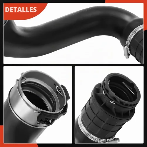 Vista 8 de Manguera intercooler turbocompresor A-Premium