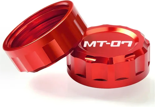 Vista 2 de Tapa protectora para Yamaha MT07 MT-07 FZ 07 FZ-07 MT 07 2014 2015 2016 2017 Accesorios de motocicleta CNC tapa de depósito de líquido de frenos