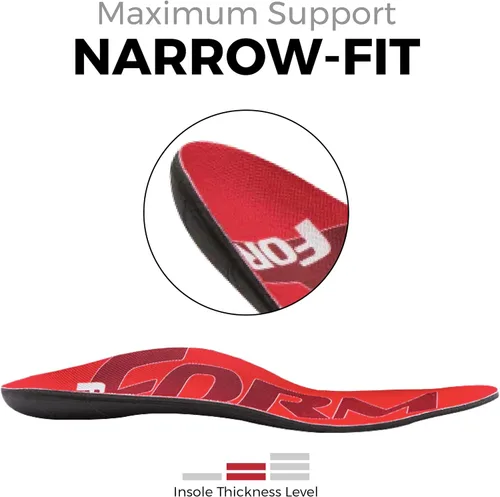 Vista 4 de Form Premium Narrow Insoles for Comfort & Maximum Pain Relief, Ideal for Narrow Shoes & Boots