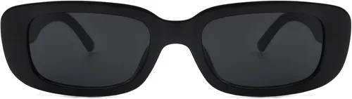 Vista 2 de Retro Rectangle Sunglasses for Women Trendy 90s Vintage Sunglasses UV400 Protection Narrow Square Frame