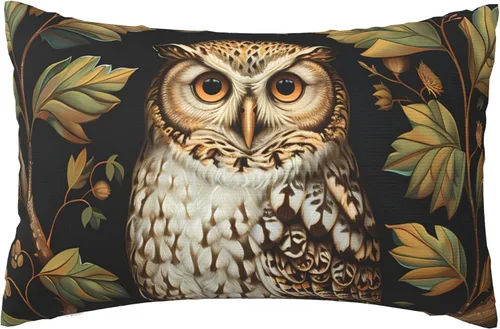 Vista 72 de Fundas de almohada William Morris diseño Strawberry Thief, fundas de almohada decorativas suaves para exteriores, fundas de almohada para decoración