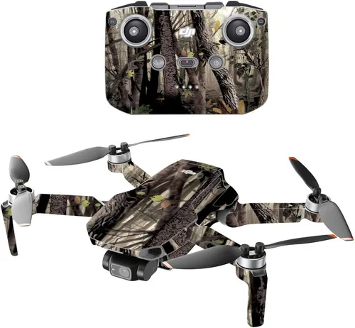 Vista 16 de MightySkins - Compatible con DJI Mini 2 Dron portátil - Artic Camo Funda protectora de vinilo duradera y única Fácil de aplicar, quitar