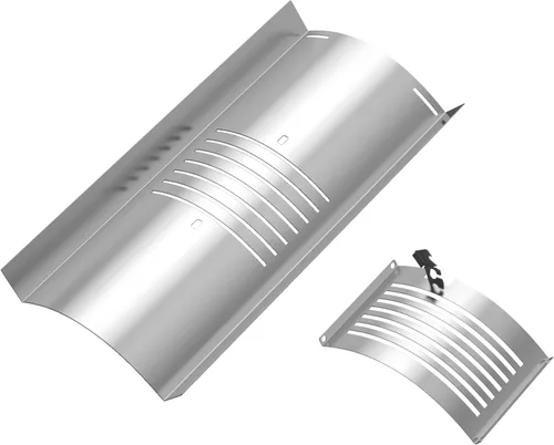 Vista 21 de Kit de bandeja de goteo, deflector de calor y forros de bandeja de grasa para parrillas de pellets Traeger Pro 22 Series, reemplazo de bandeja