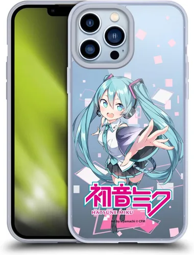 Vista 52 de Head Case Designs Licencia Oficial Hatsune Miku Gráficos Lindos Carcasa de Gel [Protección de Grado Militar] Compatible con Apple iPhone 7