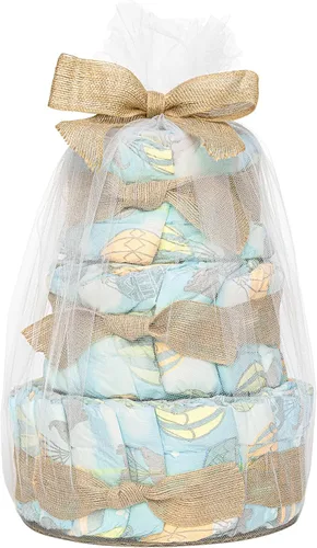Vista 12 de The Honest Company - Pastel de pañales, a base de plantas, flor de rosa, 35