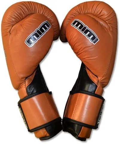 Vista 3 de Guantes de boxeo de espuma MiM-Foam de lujo, correa de seguridad para Muay Thai, MMA, kickboxing, boxeo