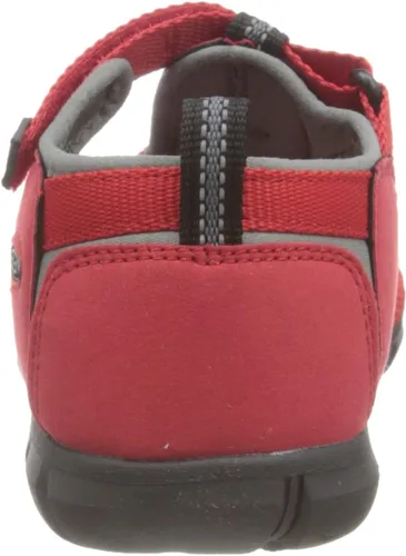 Vista 3 de KEEN Kids' Seacamp II CNX-C - Sandalias para niños, rojo