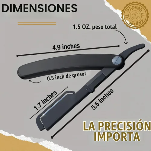 Vista 5 de Cuchillas de repuesto profesionales de borde recto, 10