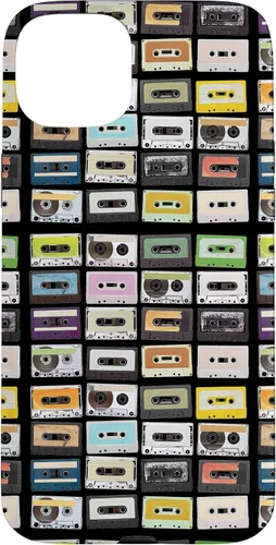 Vista 9 de Cassette Tapes Nostalgic Mixtape Music Graphic Case for iPhone 17