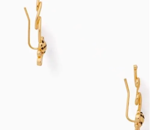 Vista 5 de Kate Spade New York Aretes de abeja perfectos para picnic en tono dorado