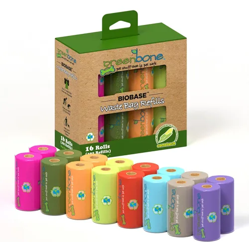 Vista 3 de Greenbone Bolsas ecológicas para excrementos de gatos o perros, a base de Natural