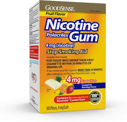 Vista 9 de GoodSense Pastilla de nicotina de 4 mg, reduce los antojos de nicotina y deja de fumar con una terapia de reemplazo de nicotina, 108