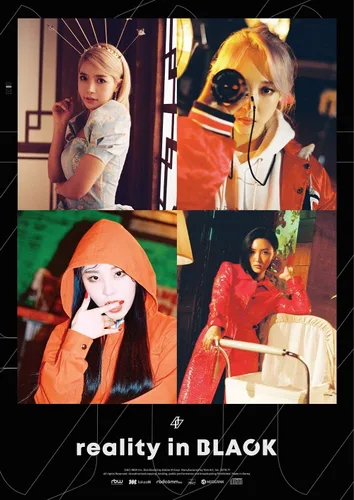 Vista 9 de Mamamoo 'Reality In Black' 2nd Album CD+80p Booklet+1p Lenticular Card+2p PhotoCard+12p Lyrics Card+Message PhotoCard SET+Tracking Kpop Sealed álbum